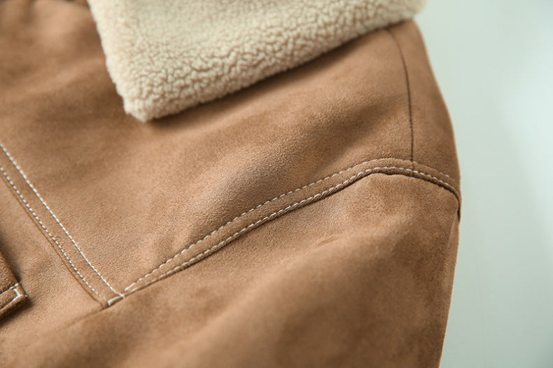 Men's Light Wear Vintage Suede Jacket