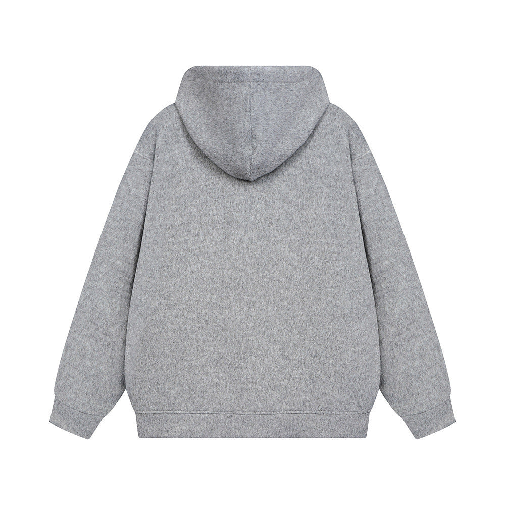 Wear Hooded Jacket American Casual